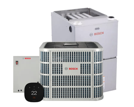 Bosch IDS Heat Pump 60K BTU Furnace 100K BTU