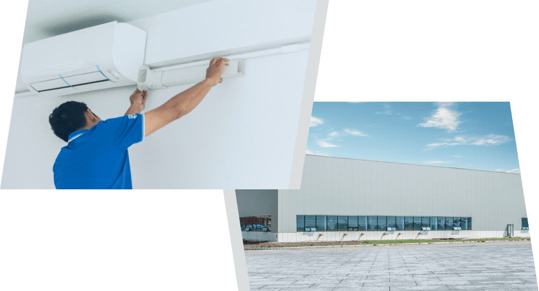 installation ductless air conditioner in Enterprises, Warehouses, Services