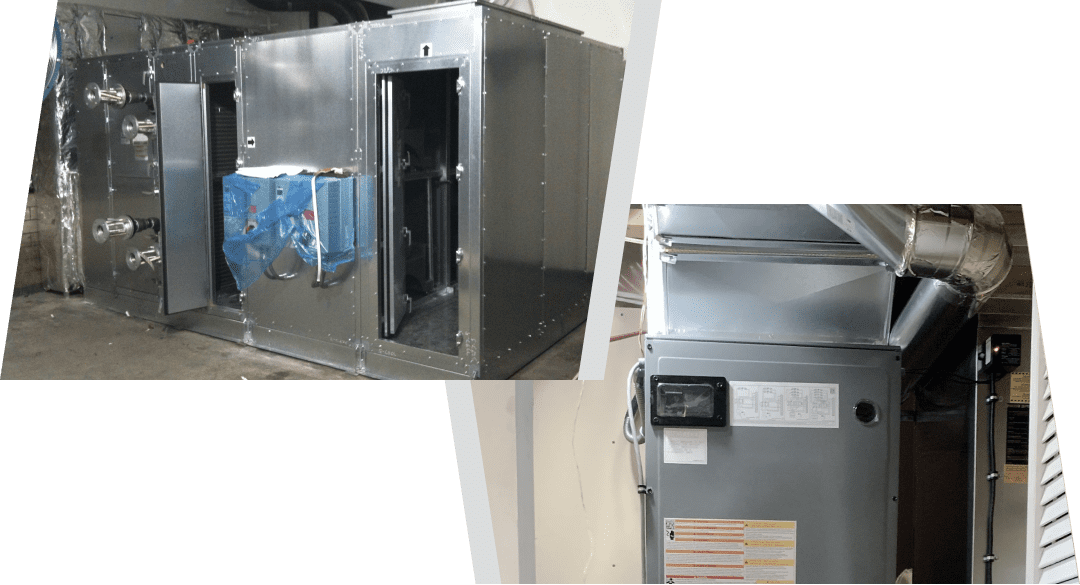 air handling unit installation in Hotels, Shops, Shopping Centers