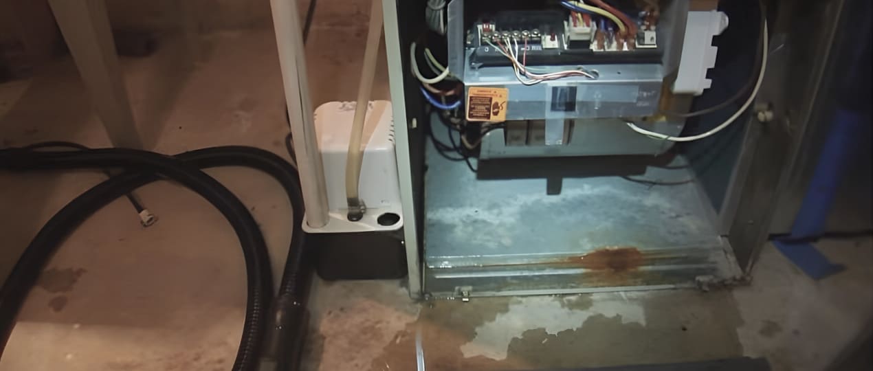 Why is my furnace leaking water?