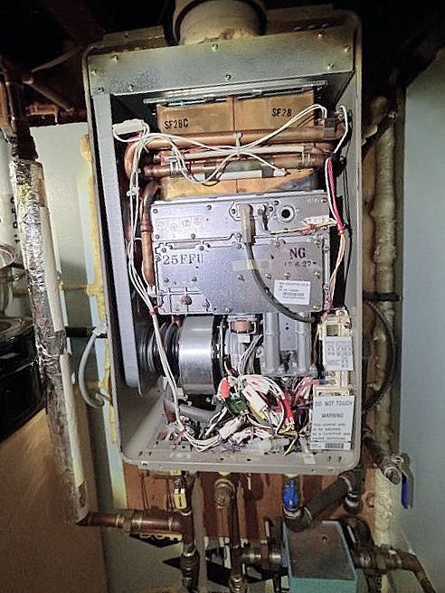 repair a boiler