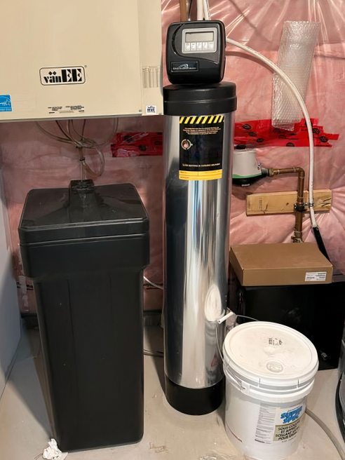 water softeners install