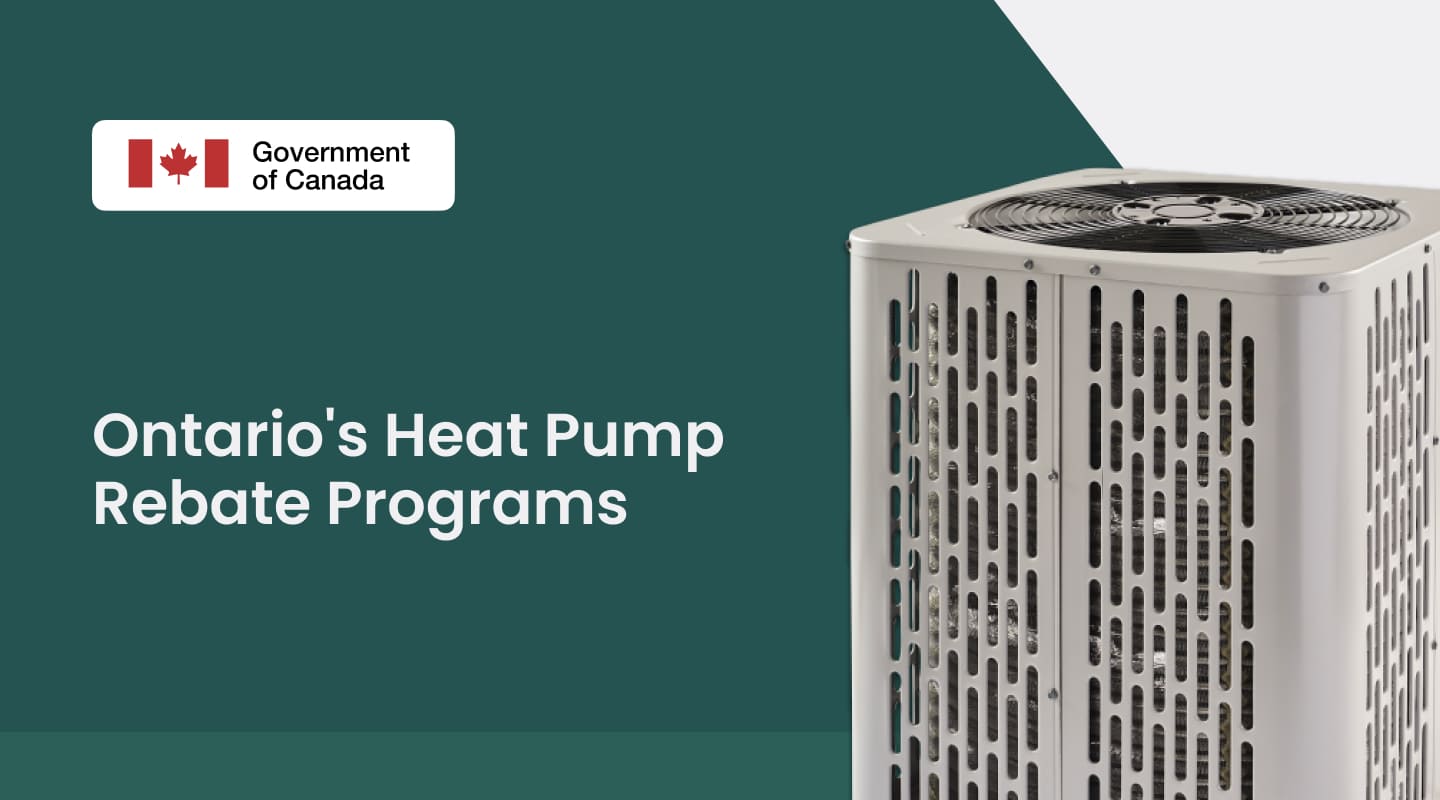 Heat pump rebate Ontario